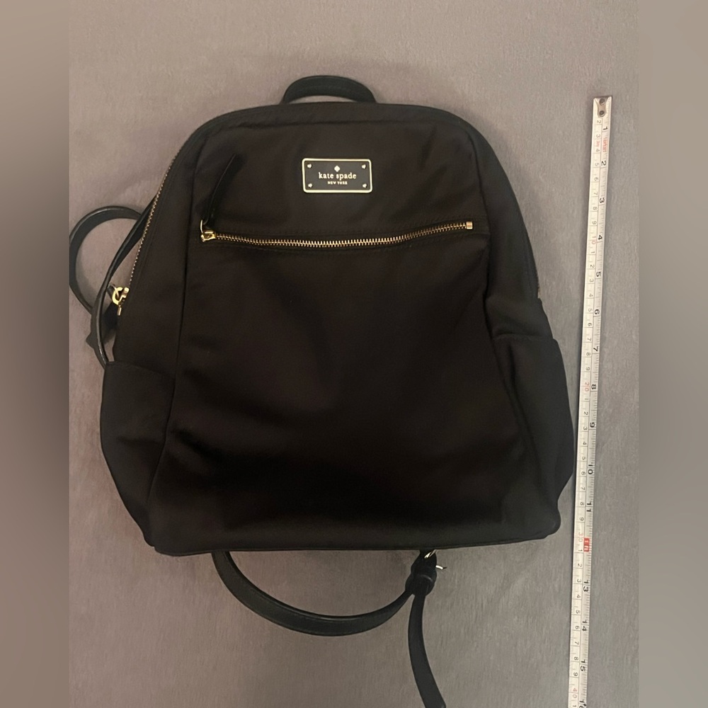 Kate Spade Black Backpack